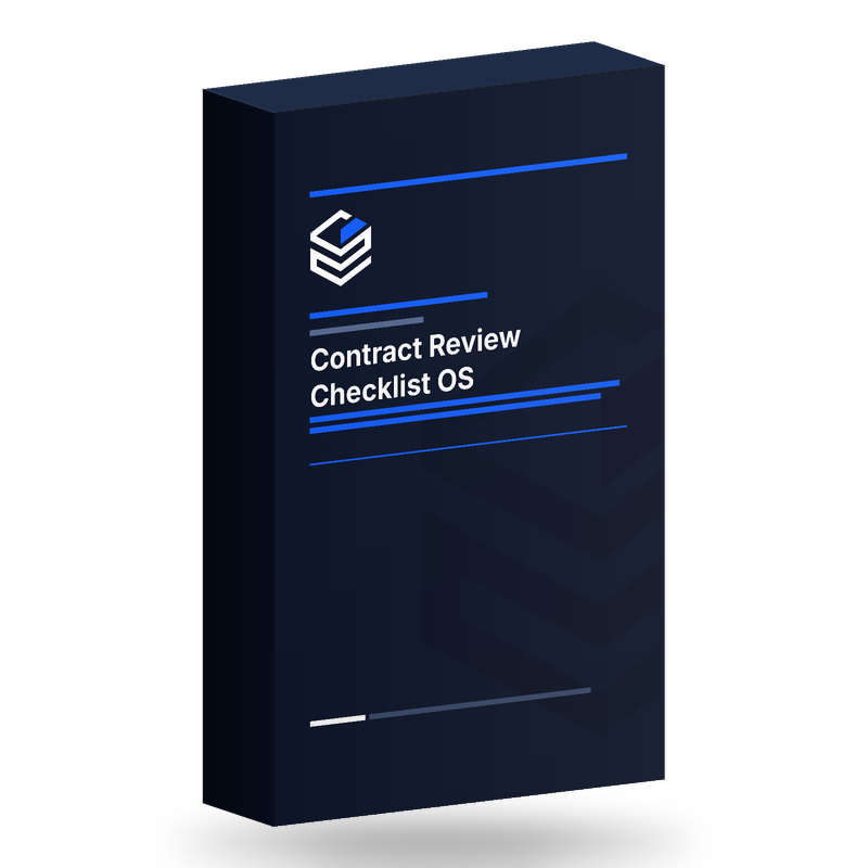 Contract Review Checklist OS