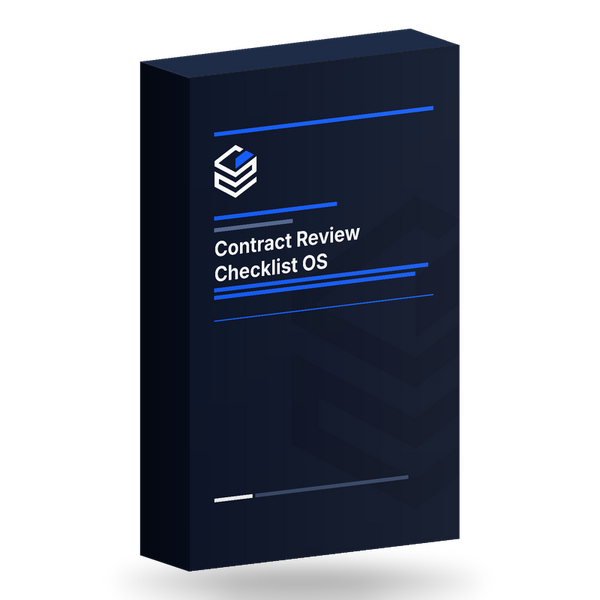 Contract Review Checklist OS